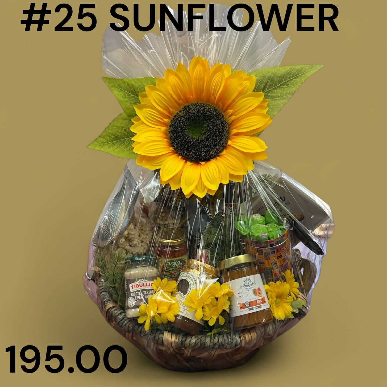 Sunflower Basket