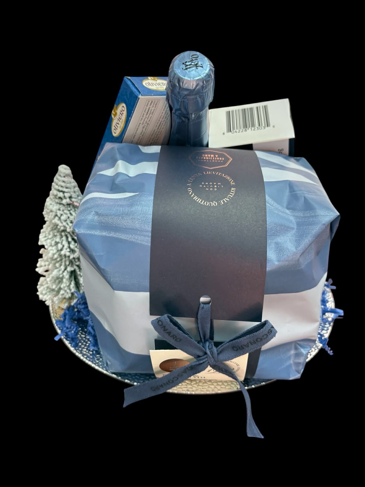 Bubbly Blue Basket
