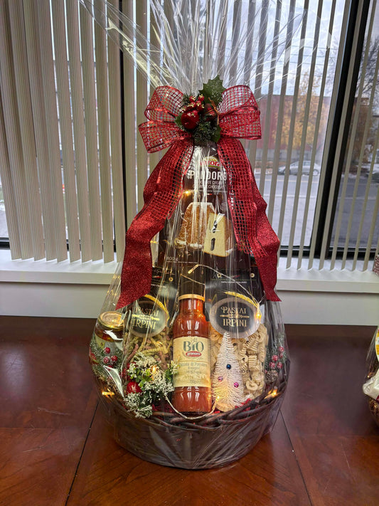 Premium Italian gourmet Christmas basket