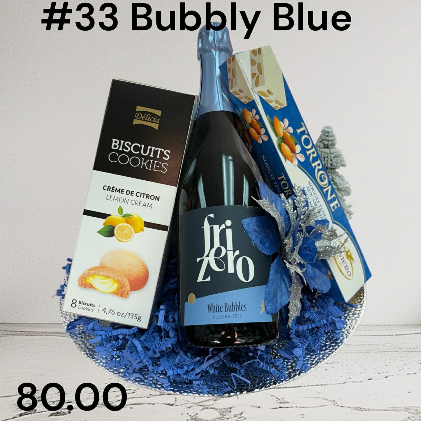 Bubbly Blue Basket