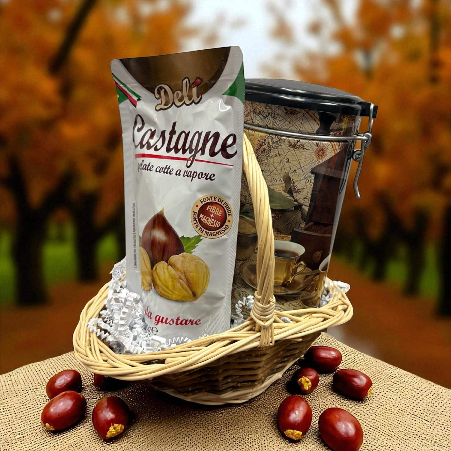 Italian chestnut & coffee moment