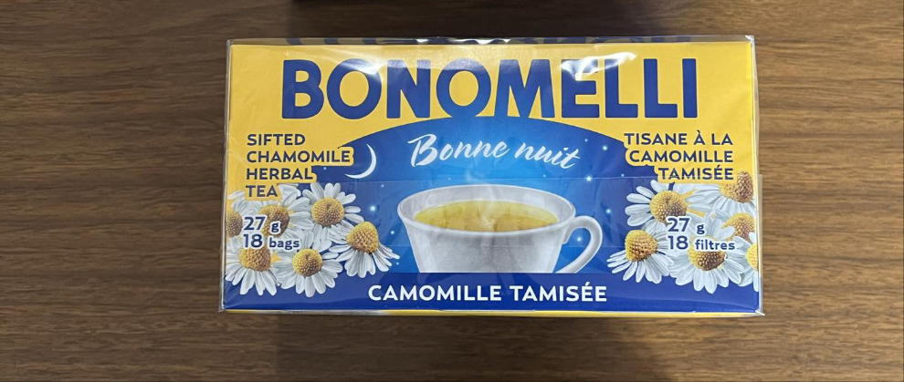 Bonomelli Nighttime Chamomile Herbal Tea