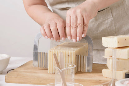 Set of  6 Handmade cold process ,Natural Soap Bars in gift Set box