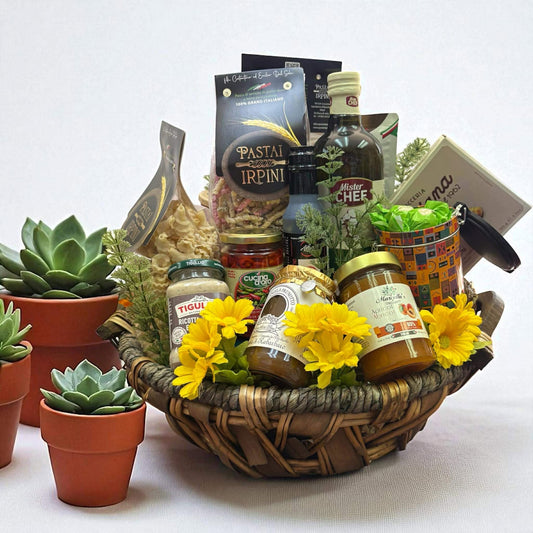 Premium Italian gourmet kitchen basket