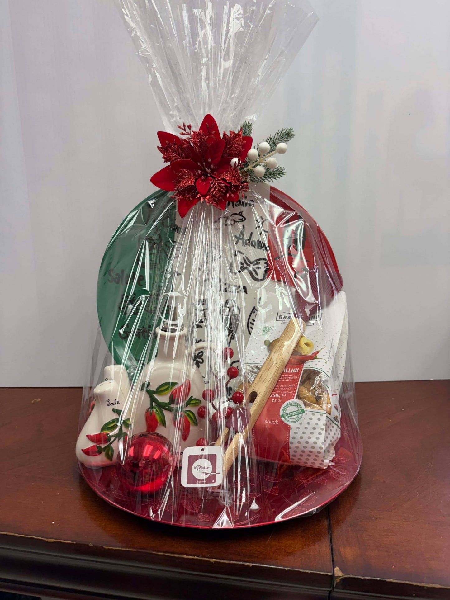 Italian Holiday Table Essentials Gift Basket