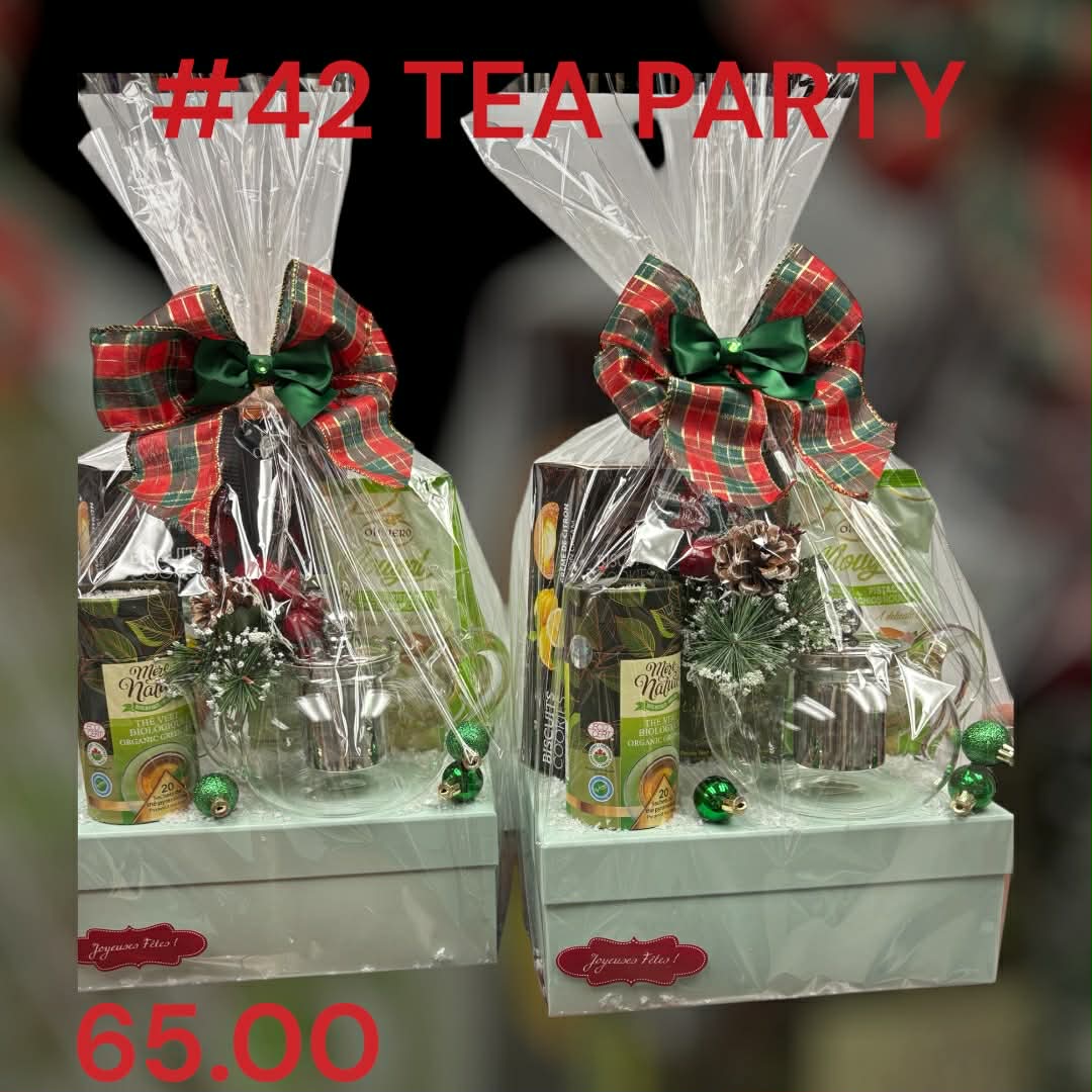 Tea Party Basket