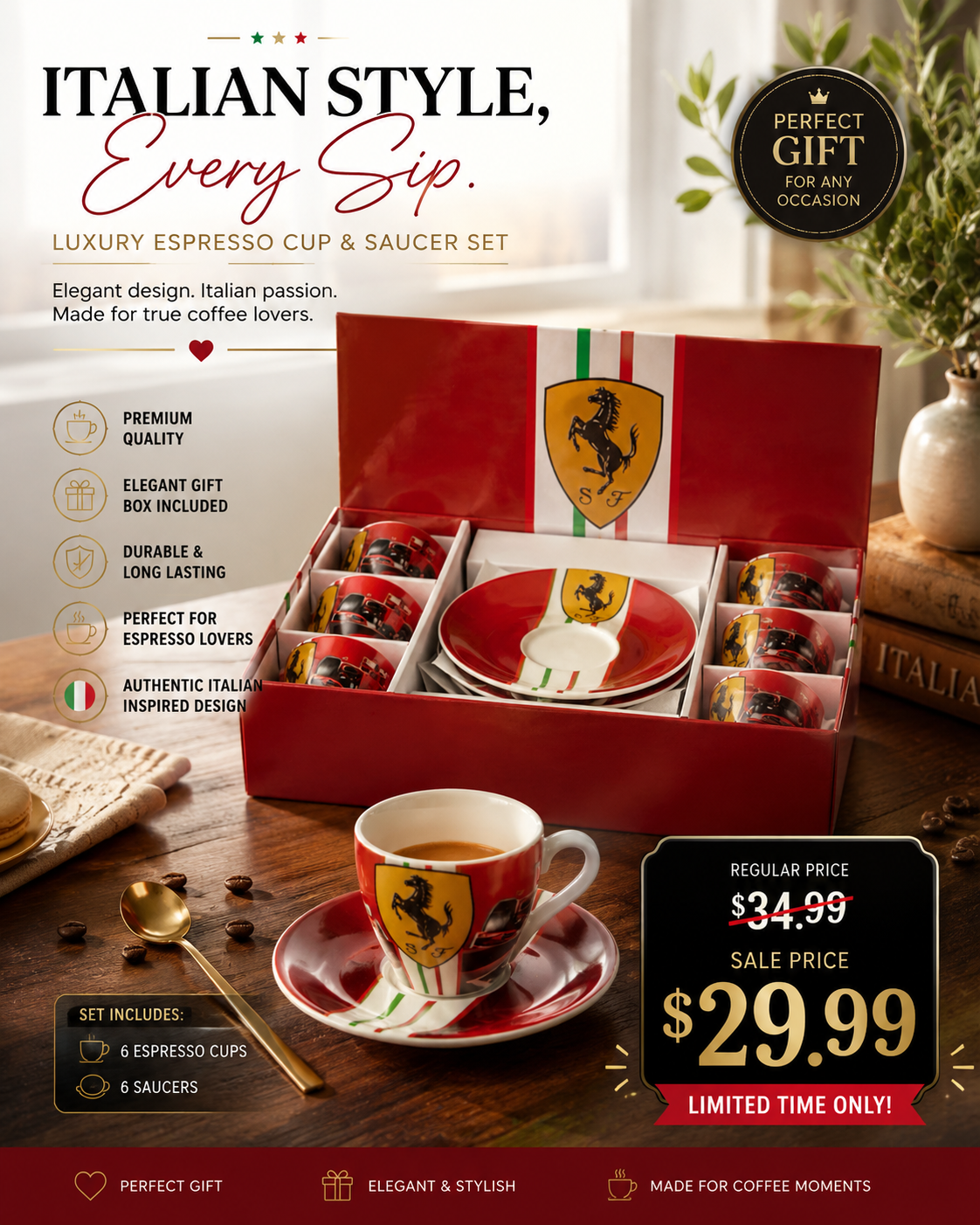 Ferrari Espresso Cups
